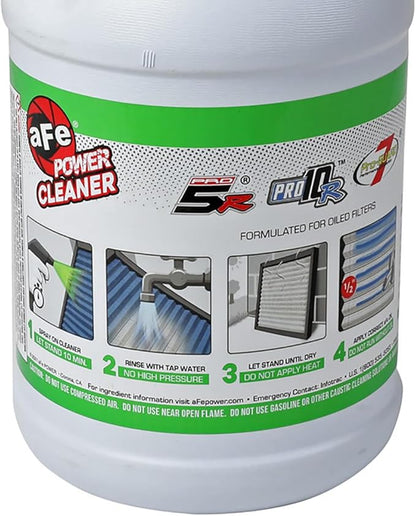aFe Power Air Filter Cleaner: 1-Gal Bottle, Restores Oiled Engine Air Filter Performance, #90-10301
