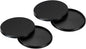 PATIKIL 55mm Lens Cap, 2 Pack Camera Lens Cap Cover Universal Front Metal Lens Filter Stacks Cap Protective Case for 55mm Camera Circular Polarizing Fader ND Filter, Black