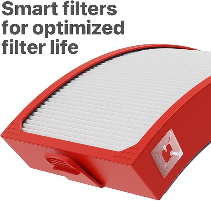 IQAir Atem X Smart Air Purifier for Large Rooms up to 1650 sq. ft., WiFi App Control, HyperHEPA Filters Wildfire Smoke, Viruses, Bacteria, Allergies, Asthma Triggers, Mold, Made in Germany