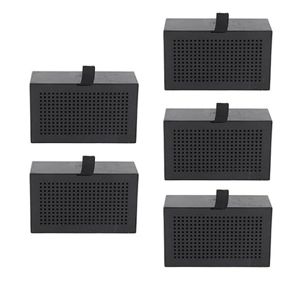 5Pcs 3D Printer Activated Carbon Air Filter Purifiers, P1P P1S X1 P1 Accessories, VOC Filtration for ABS PC PA Materials, Odor Elimination with Long Lifespan for Indo