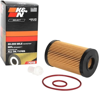 K&N Select Oil Filter: Designed to Protect your Engine: Fits Select Toyota/Lexus Vehicle Models (See Product Description for Full List of Compatible Vehicles), SO-7018