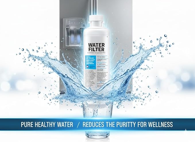 Samsung® HAF-CIN/EXP DA29 Water Filter Replacement – Compatible with DA29-00020B – Carbon Block 99% Contaminant Reduction – Fresh Water & Ice – 6 Month Life 1 PACK