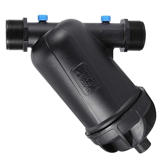 Gardening Filter Irrigation Filter Y Type Mesh Drip Irrigation Filtration Equipment for Greenhouse Agricultural Farm Garden Plastic MNPT 2in DN50 120mesh (Medium)