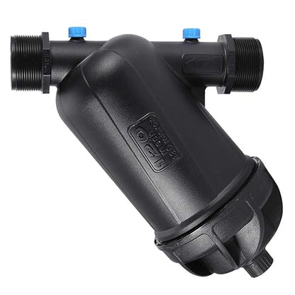 Gardening Filter Irrigation Filter Y Type Mesh Drip Irrigation Filtration Equipment for Greenhouse Agricultural Farm Garden Plastic MNPT 2in DN50 120mesh (Medium)