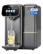 Cold Water Reverse Osmosis Water Filter Countertop, Remineralization & pH Balance UV 6 Stage RO Filtration System, Portable Water Purifier, 3:1 Pure to Drain, No Installation, C100