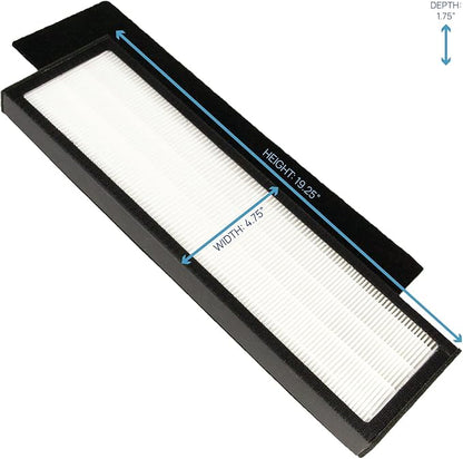 Filter Bros HEPA Filter C Replacement Fits GermGuardian FLT5000 AC5250PT AC5350B
