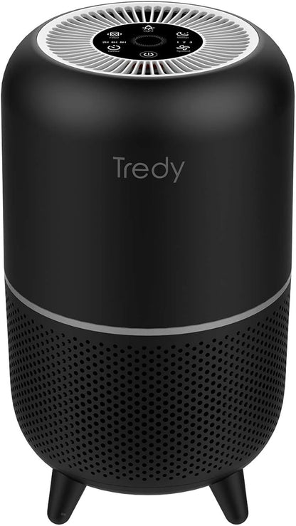 Tredy HEPA Air Purifier for Home Large Room,Ozone Free Captures 99.97% Smoke Pets Danders Hair Pollen and Other Particles(Available for California)