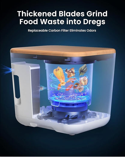 iDOO Carbon Filter, for Electric Composter for Kitchen, Smart Kitchen Composter Countertop, Auto Home Compost Machine Odorless, Effective in Reducing Odour from Waste
