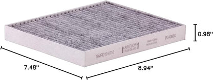 PG Cabin Air Filter PC4068C | Fits 2011-2019 Ford Explorer, 2009-2019 Taurus, Flex, 2019-2023 Chevrolet Aveo, 2013-2019 Ford Police Interceptor Utility, 2010-2016 Lincoln MKS