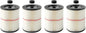 Nispira 9-17816 17816 Red Stripe Replacement HEPA Filter for Craftsman Craftsman Shop Vac Wet/Dry Vacuum 5/6/8/12/16/32 Gallon Larger, 4 Pack