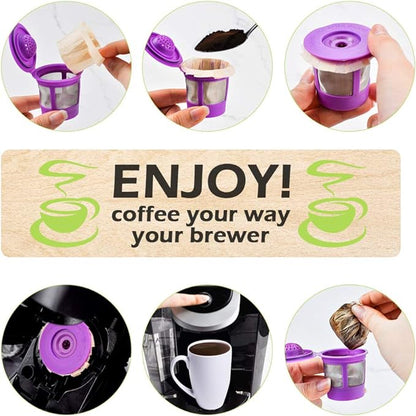 CAPMESSO Disposable Coffee Paper Filters, 200 Count Keurg Cup Coffee Filters Compatible with Keurig Brewers Reusable Single Serve 1.0 and 2.0 Coffee Maker (200 Count, Unbleached)