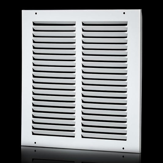 10x10 Vent Cover(Duct Opening Size),Air Return Vent Cover,Flat Vent Cover,Rejillas De Aire Acondicionado para Casa,Return Air Grilles,Outer Dimensions:11.75"W X 11.75"H(10"W x 10"H, Duct Opening)