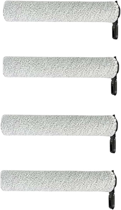 Vacuum Cleaner Accessory Steam Floor Cleaner Roller Brush Includes 4 Pieces, Compatible For Tineco Floor ONE S7.