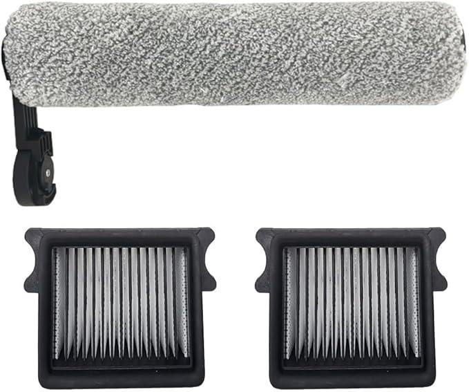 Roller Brush Filters For MMX Avac S878W Smart Wet & Dry Cordless Floor Washer, Floor Scrubber Filters Main Brush Accessories