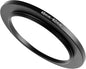 49-62mm Metal Step-Up Ring Adapter Compatible with Mirrorless Cameras DSLR Lens, UV CPL ND Filter Thread Converter, Black