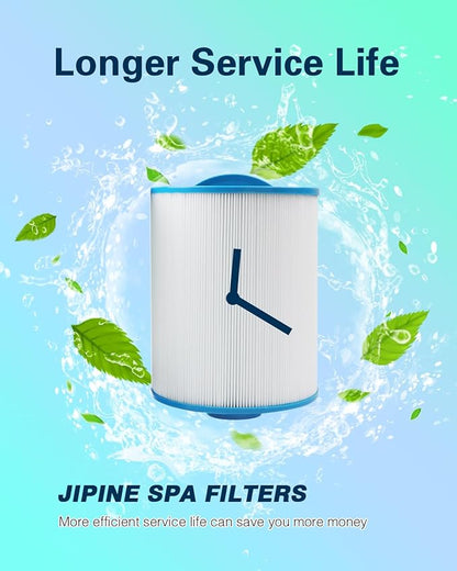 PAS50SV Hot Tub Filter Replaces Artesian Spa Filter, Magnum AR50, PAS50SV-F2M, 6CH-502, FC-0311,06-0006-12,Master Deluxe M60506,Baleen AK-90161,Excel Filters XLS-604 Spa Filter, 2 Pack