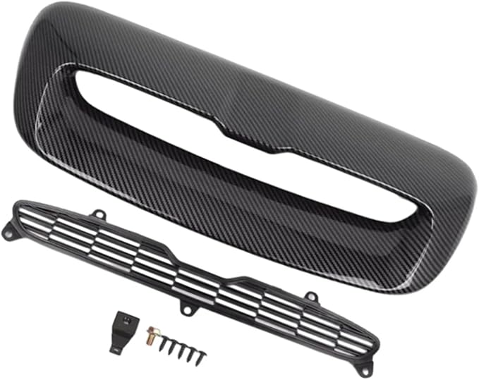 51132756095 51132757694 51232752275 Compatible For Mini And Cooper S R55 R56 R57 R58 R59 2007-2013 Hood Air Intake Vent Scoop Kit(Carbon look)