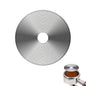 watchget 58.35mm Espresso Puck Screen - 0.2mm Ultra Thin Espresso Filter with Round Hole - Lower Shower Screen - Metal Reusable Coffee Filter for Portafilter Basket 58mm - Puck Screen