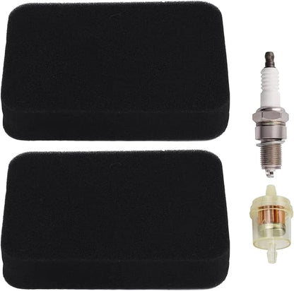 2 Pieces Foam Air Filter Replacement For 17211-899-000 Match For Equipment EB3000 EB3500 EB3800 EM3000 Air Cleaner Filter Replacement
