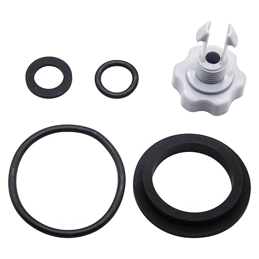 Sand Filter Pump Repair Set Compatible with Intex Sand Filter Pumps, 25013 Air Release Valve & O-Ring Parts (12 PCS)