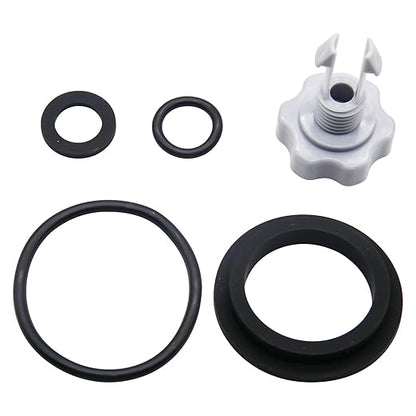 Sand Filter Pump Repair Set Compatible with Intex Sand Filter Pumps, 25013 Air Release Valve & O-Ring Parts (12 PCS)