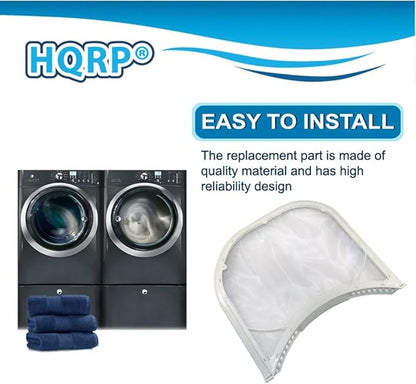 HQRP Dryer Lint Filter Assembly fits LG DLE0332W, DLG0332W, DLE0442G, DLG0452G, DLE0442W, DLG0452W, DLE1310W, DLG1320W Dryers