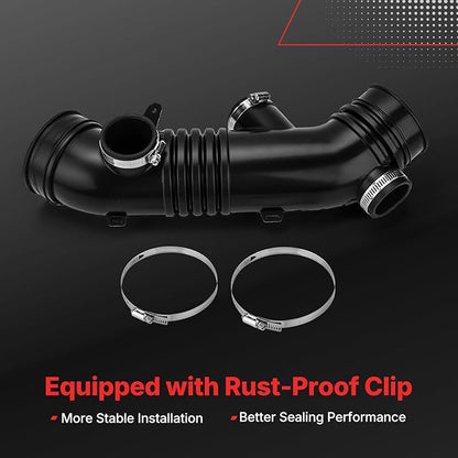 1788162170 Air Cleaner Intake Hose Tube Intake Boot for 2001 2002 2003 2004 Toyota Tacoma V6 3.4L Gas 17881-62170
