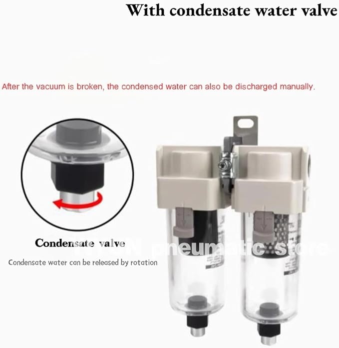 AMJ3000-03B/-03B-C,AMJ4000-04B/-04B-C,AMJ3000/4000 filter element type, water droplet separator for vacuum,AMJ series(AMJ3000-03B)