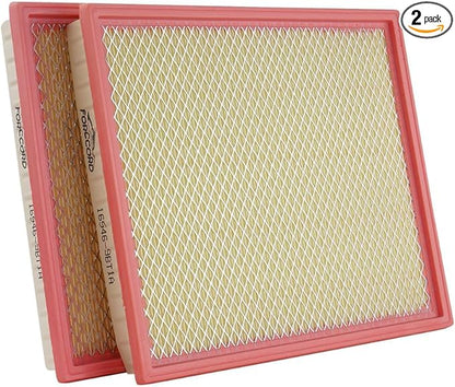 2-Pack Engine Air Filter Fits for Nissan Frontier 2020-2025 2026 (ONLY FIT 3.8L) Engine Air Filter Replacement 165469BT1A Car Accessories