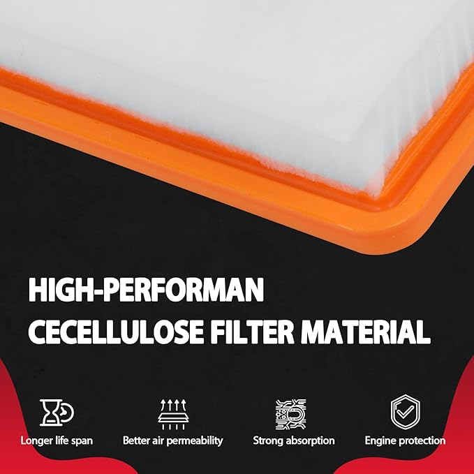 Engine Air Filter Fit for 2018-2025 Chevy Equinox/ 2018-2024 GMC Terrain CA12260 A3226C A3240C 23279657