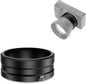 JJC Lens Filter Adapter for Ricoh GR IV GRIV GR4 HDF Monochrome Digital Camera with GW-4 Wide Conversion Lens or 49mm Thread Filter, Replaces Ricoh GA-3 for GR 4 Accessories