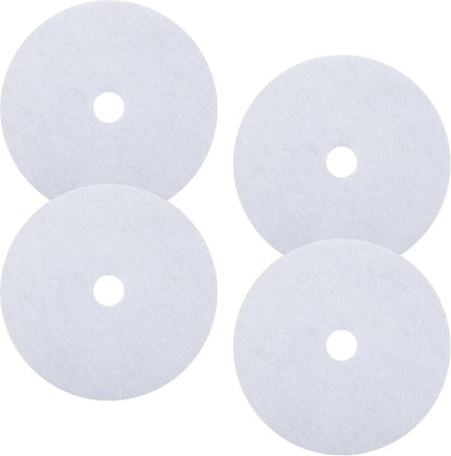 10 PCS Universal Cloth Dryer Exhaust Filter, High-Efficiency Lint Traps Air Intake Paper Filters Portable Dryers Replacement Parts Universal Cotton and Paper Filter Discs for Dryer