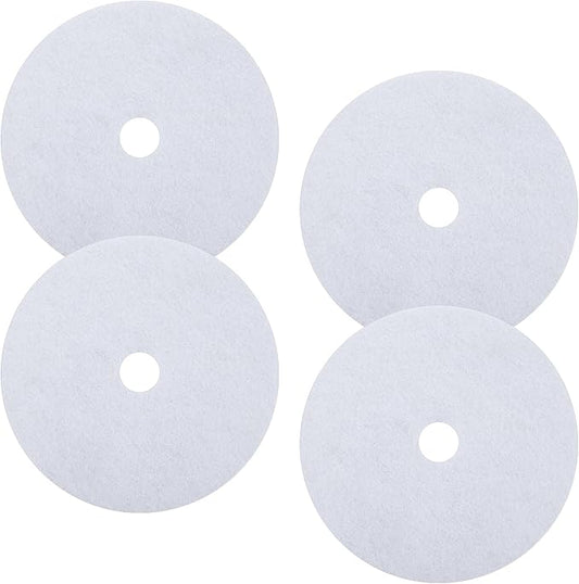10 PCS Universal Cloth Dryer Exhaust Filter, High-Efficiency Lint Traps Air Intake Paper Filters Portable Dryers Replacement Parts Universal Cotton and Paper Filter Discs for Dryer