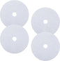 10 PCS Universal Cloth Dryer Exhaust Filter, High-Efficiency Lint Traps Air Intake Paper Filters Portable Dryers Replacement Parts Universal Cotton and Paper Filter Discs for Dryer