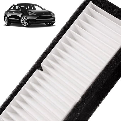 Air Intake HEPA Filter Air Intake Grille Cover Compatible with Tesla Model 3 2020 2019 2018 Air Inlet Vent Accessories A/C Internal Filter Protection Interior Replacement External