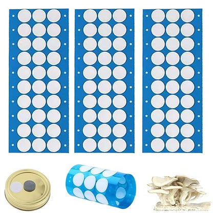 Synthetic Filter PaperStickers, 20 mm, 0.3 μm, Monotub Filter, Filter Discs Mycology - MonotubMushroom Fruiting Chamber Synthetic Filter Disc (90)