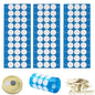 Synthetic Filter PaperStickers, 20 mm, 0.3 μm, Monotub Filter, Filter Discs Mycology - MonotubMushroom Fruiting Chamber Synthetic Filter Disc (90)