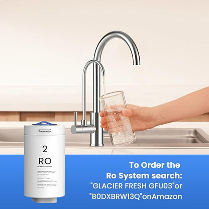 GLACIER FRESH RO Filter Replacement for GFU03 Reverse Osmosis System