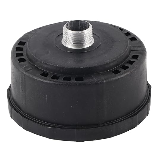 Air Compressor Muffler 3/4 25mm Filter Intake Dia 80mm for Screw & Piston Compressors - Durable & Efficient Noise Reduction Tool