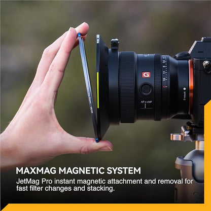 NiSi - JetMag Pro MAXMAG Lens Back Cap - Durable Magnetic Lens and Filter Protector for MAXMAG Size Filters - Quick Attach and Secure Lock, Lightweight, Slim Magnetic Cap for Easy Travel and Storage