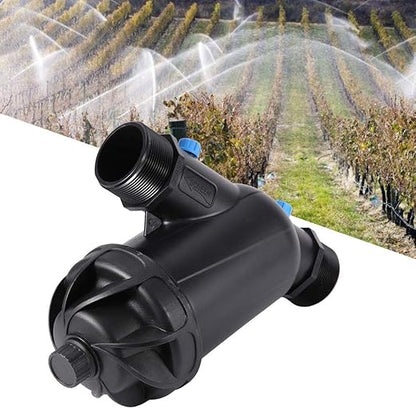 Gardening Filter Irrigation Filter Y Type Mesh Drip Irrigation Filtration Equipment for Greenhouse Agricultural Farm Garden Plastic MNPT 2in DN50 120mesh (Small)