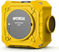 Commercial Air Scrubber, Negative Air Machine with 3-Stage Filtration, Commercial Air Purifier with HEPA/Carbon Filters/MERV-10, Heavy Duty Air Purifier for Industrial and Home, Yellow