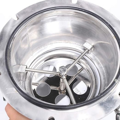 LYNICESHOP 2" NPT Bag Filter Housing, 150 Psi 304 Stainless Steel Bag Industrial Sock Filter Housing Bag Water Filter Purification Equipment for Drinking Water, Wastewater, Diesel