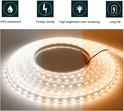 LED Bathroom Mirror，Bathroom Mirror with LED Lights，Illuminated LED Bathroom Mirror,Illuminated Led Bathroom Mirror with Demister Pad，3 Colours Backlit Makeup Mirror(A,H60*W60cm/H23.6*W23.6IN)