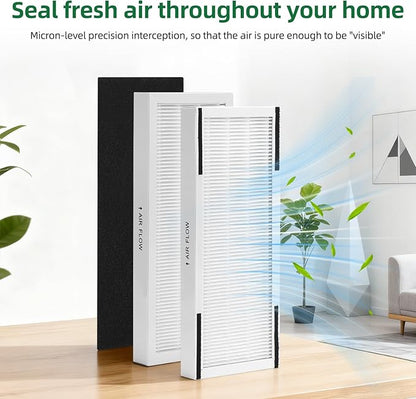 560885 Replacement Filters Compatible with Idylis F AC-38 Series Air Purifiers, 2 High- Efficiency Filter+4 Activated Carbon