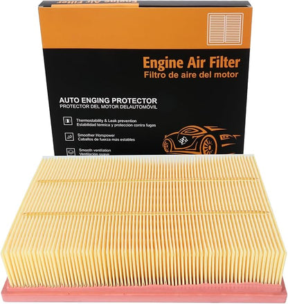 Engine Air Filter DS7Z-9601A Compatible with Fits 2015–2024 Ford Edge, 2013–2020 Fusion, 2013–2020 Lincoln MKZ, 2019–2023 Nautilus, 2016–2017 MKX