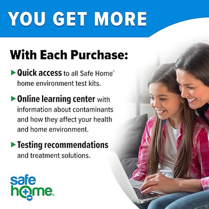 Safe Home® DIY Lead in Drinking Water Test Kit – Advanced Detection to 4 PPB – 5-Minute Test – 3 Levels of Test Results – EPA Lab Certified – Made in The USA – (2 Pack)