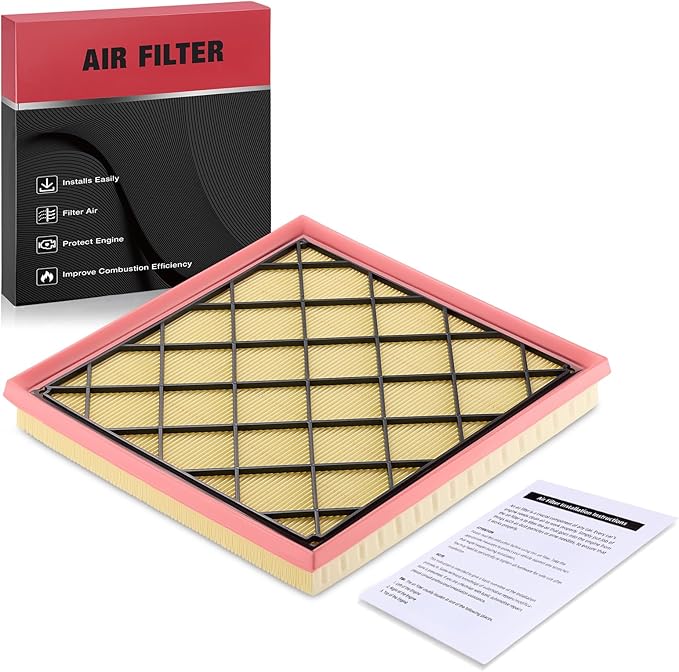 BDFHYK CA10990 Engine Air Filter Compatible with Chevy 2016 Cruze Limited 1.8L l4, 2011-2015 Cruze 1.8L l4, Compatible with Buick 2013-2016 Verano 2.0L l4