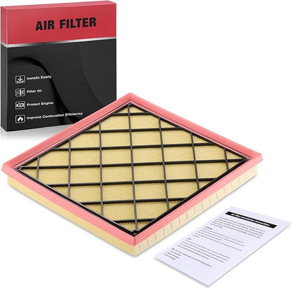 BDFHYK CA10990 Engine Air Filter Compatible with Chevy 2016 Cruze Limited 1.8L l4, 2011-2015 Cruze 1.8L l4, Compatible with Buick 2013-2016 Verano 2.0L l4