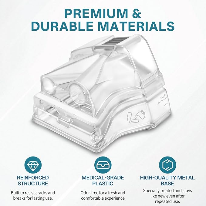 Replacement Water Chamber Compatible with AirSense 10 and Aircurve 10, Perfect Fit and Reliable Water Tank, with 10 Packs Filters Compatible with AirSense 10 & AirCurve 10 CPAP Machines